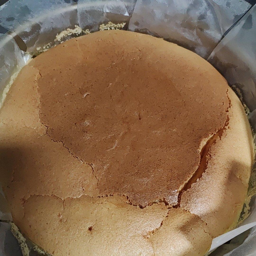 很努力才能失败的轻乳酪蛋糕     隔离食记1⃣️7⃣️
