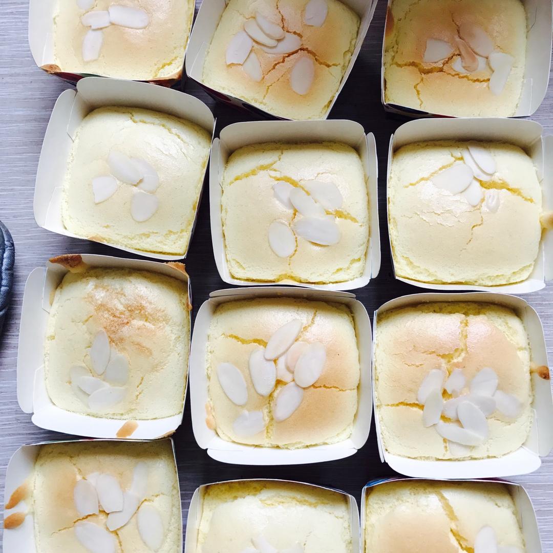 6寸原味戚风蛋糕