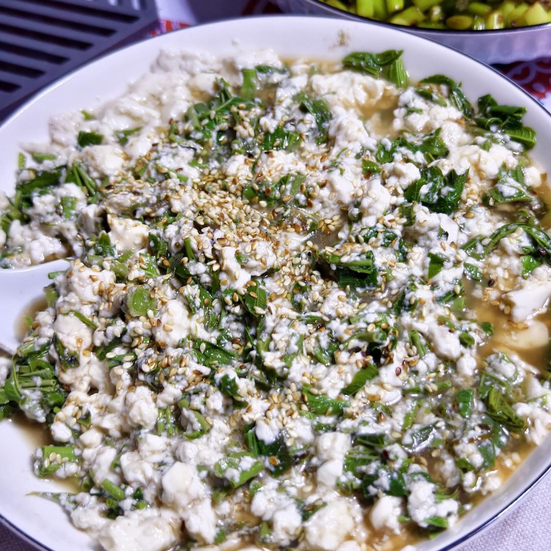 香椿拌豆腐