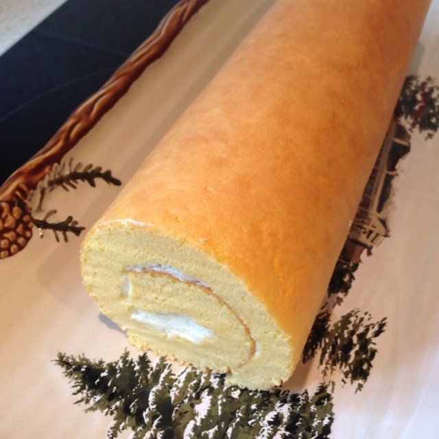 ggdtz做的海绵蛋糕卷