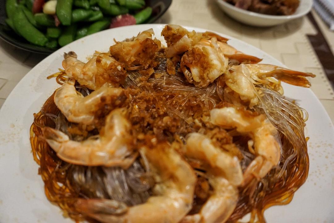 蒜蓉粉丝蒸虾