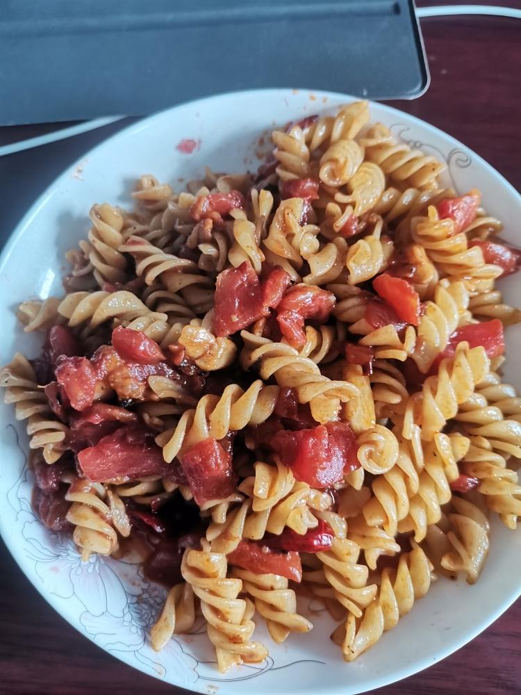 火锅底料炒意面