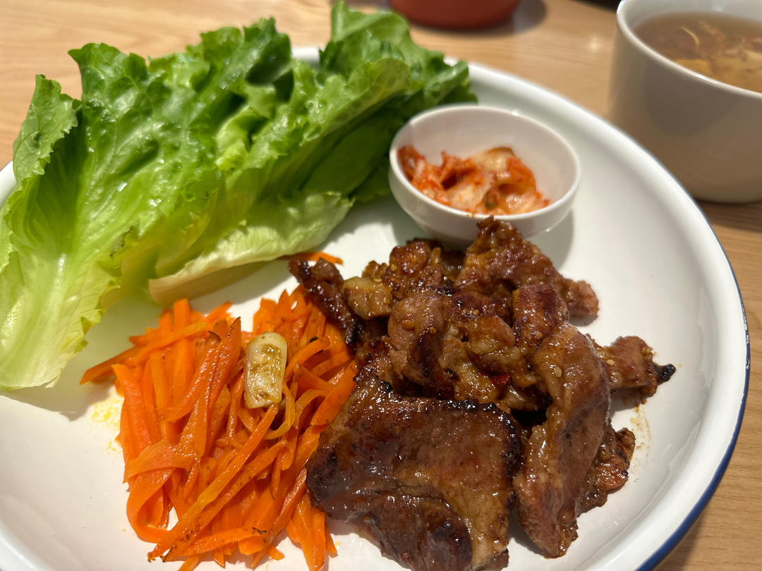 韩式烤梅花肉