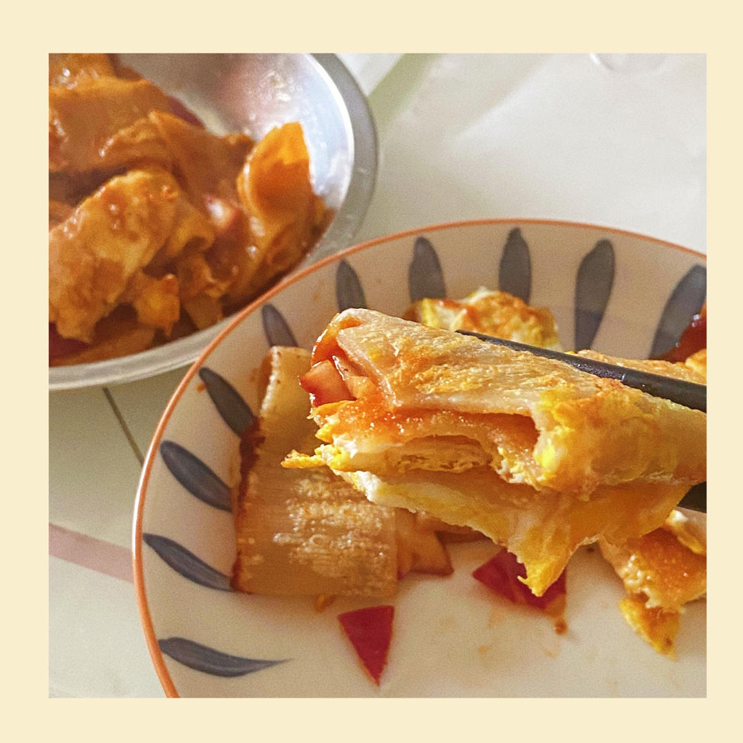 超级美味的东北烤冷面➕自制万能酱料【酱料是关键】