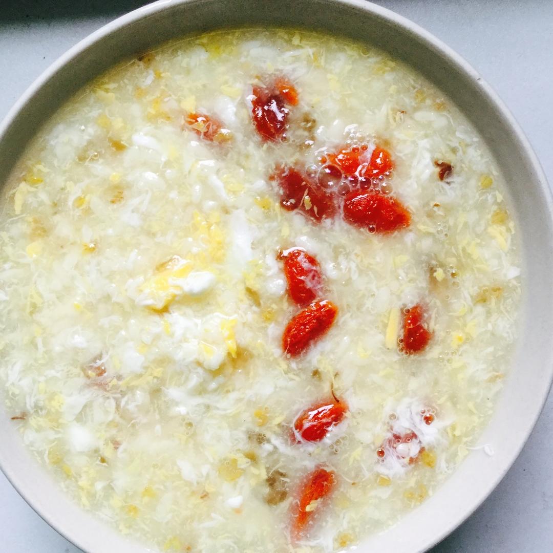 阿兔做的醪糟蛋花汤(酒酿蛋花汤)