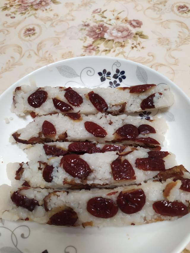 1428y6t9做的红枣糯米年糕