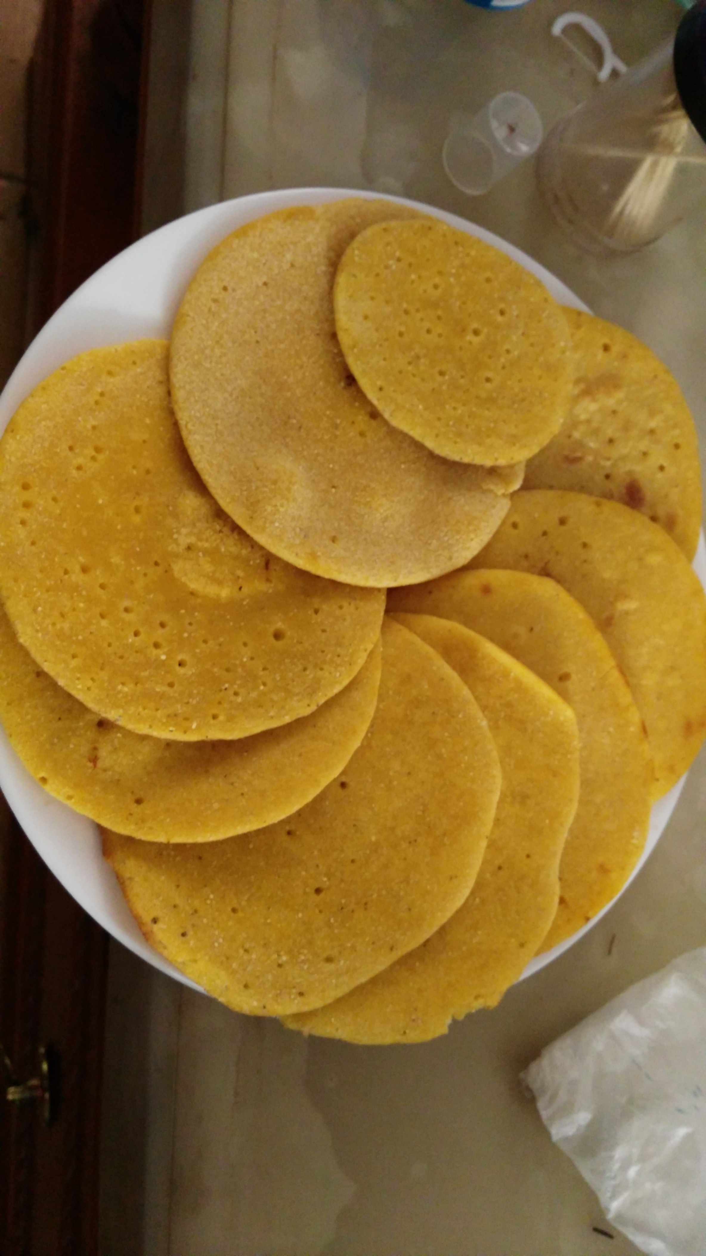 牛奶玉米饼