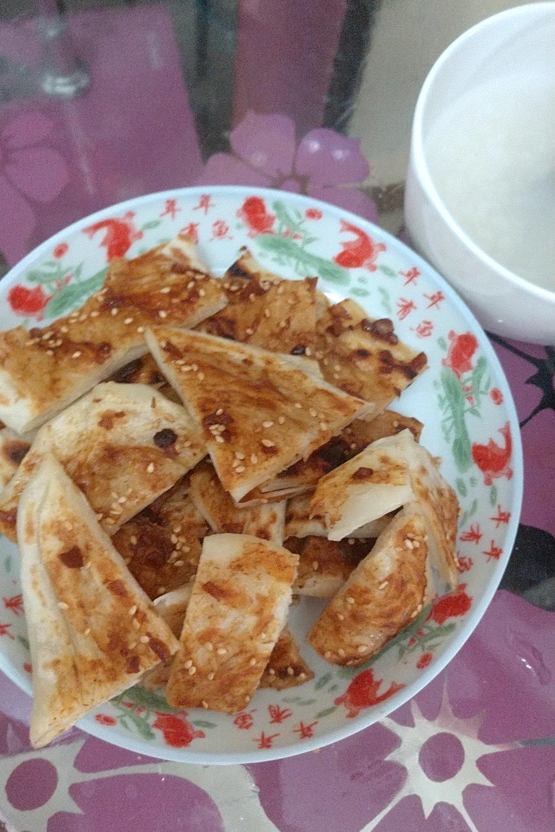 酥的掉渣的酱香饼，老公说都可以开店啦