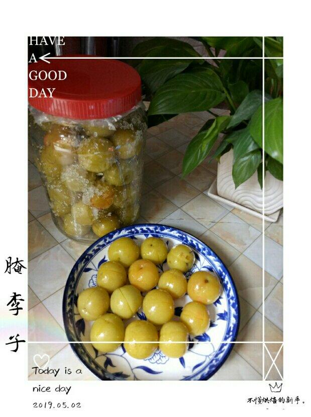 超简单佛系腌李子（详细步骤图）