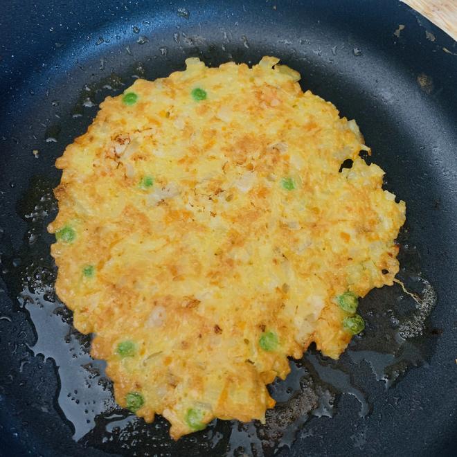 皓哥辅食—蔬菜虾肉饼的做法