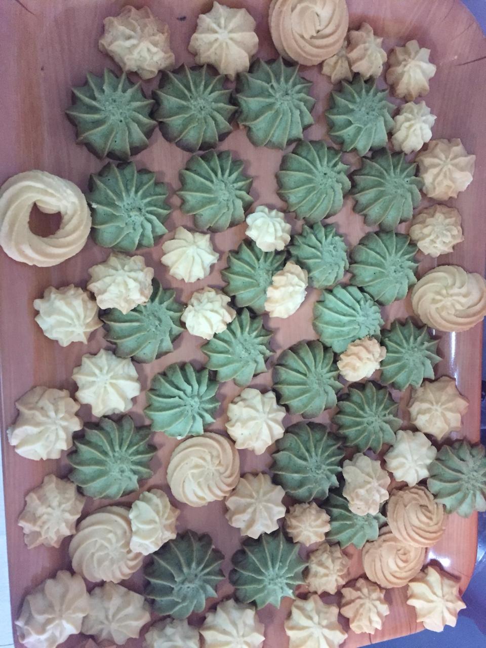 零失败花纹超级立体的黄油曲奇