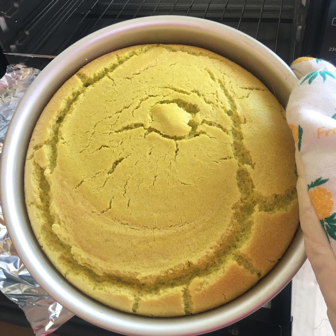 烤箱做蛋糕（戚风蛋糕的做法）