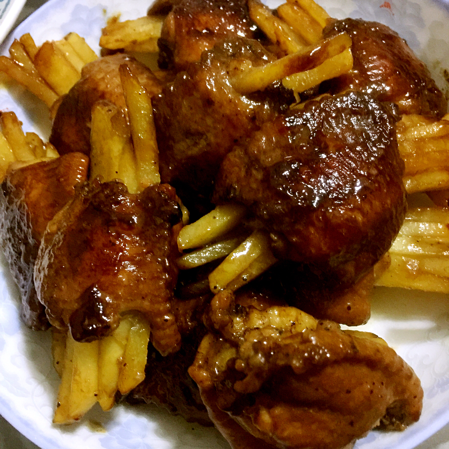时蔬酿鸡翅