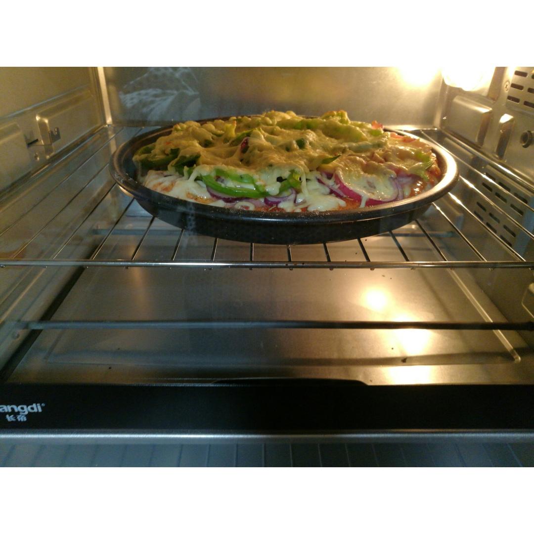 不用酵母的披萨底 No Yeast Pizza Dough