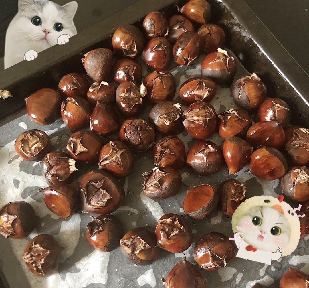 烤箱版栗子
