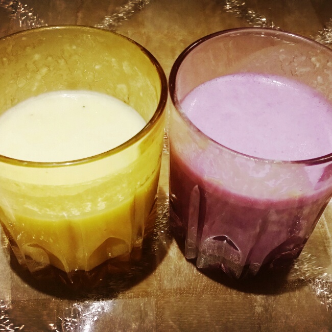 玛雅830做的紫薯奶昔