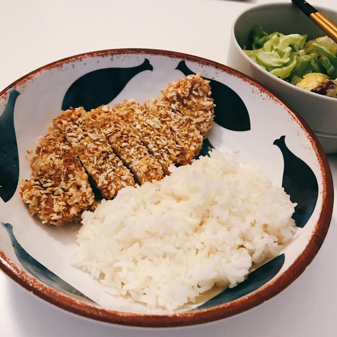 日式炸猪排（非油炸 揚げないとんかつ）