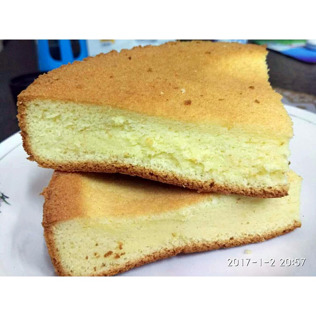 烤箱做蛋糕（戚风蛋糕的做法）