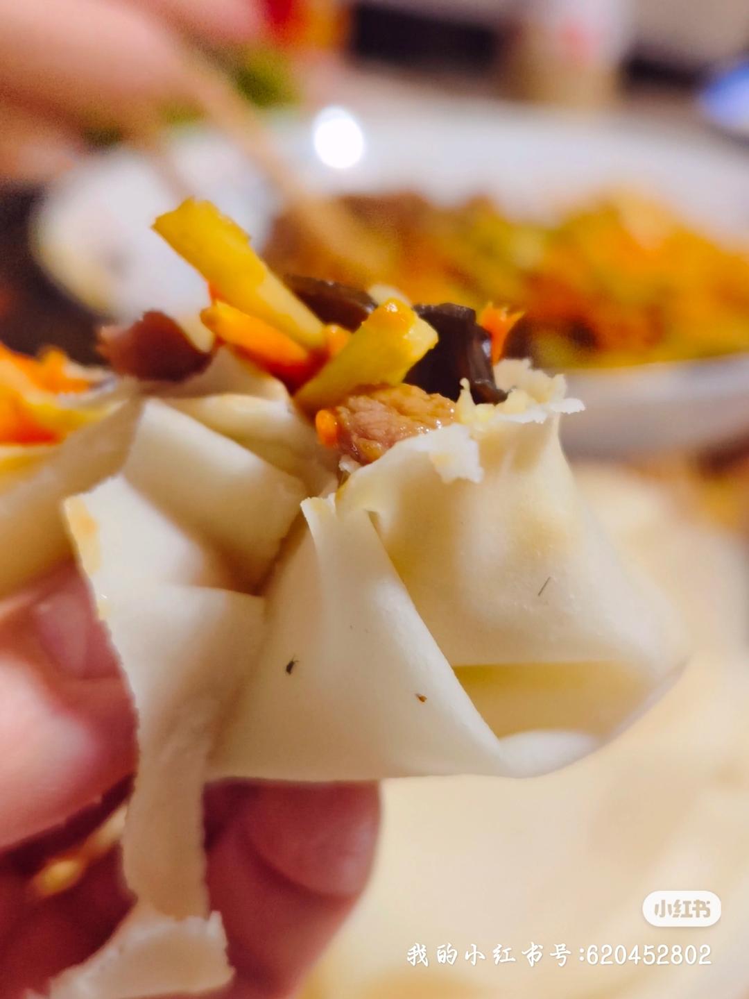 春饼   轻松一次做出十几张的春饼皮