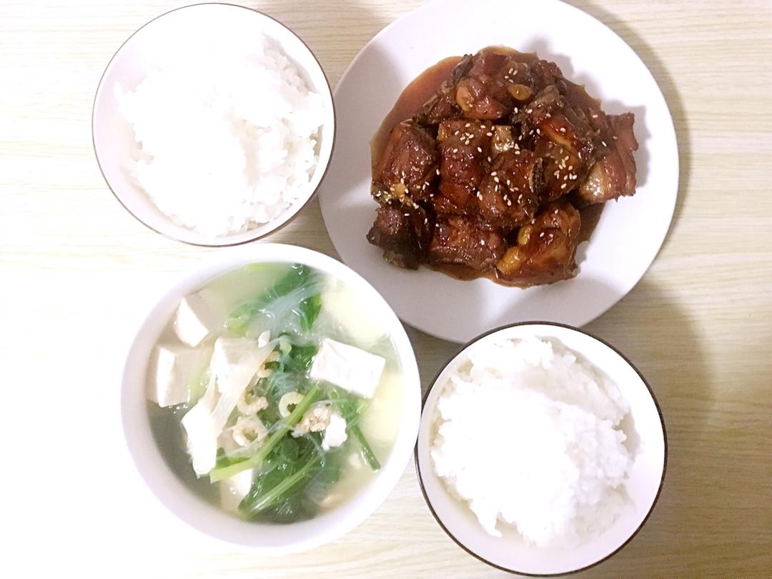 饭扫光糖醋排骨