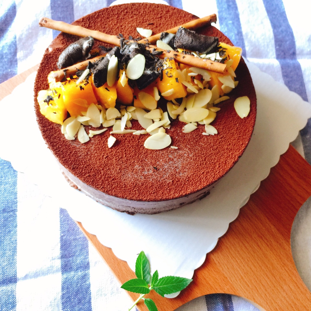 highkick616做的巧克力芭菲蛋糕