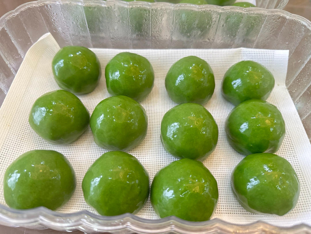 香糯可口的青团