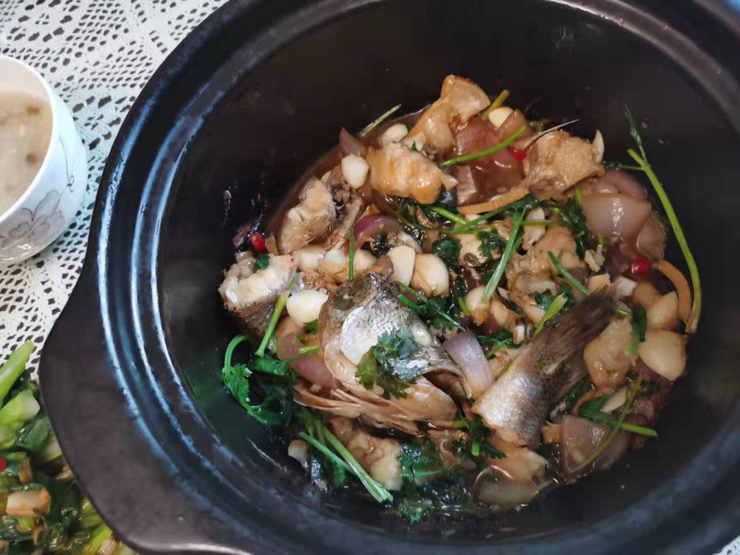 快手鲈鱼煲