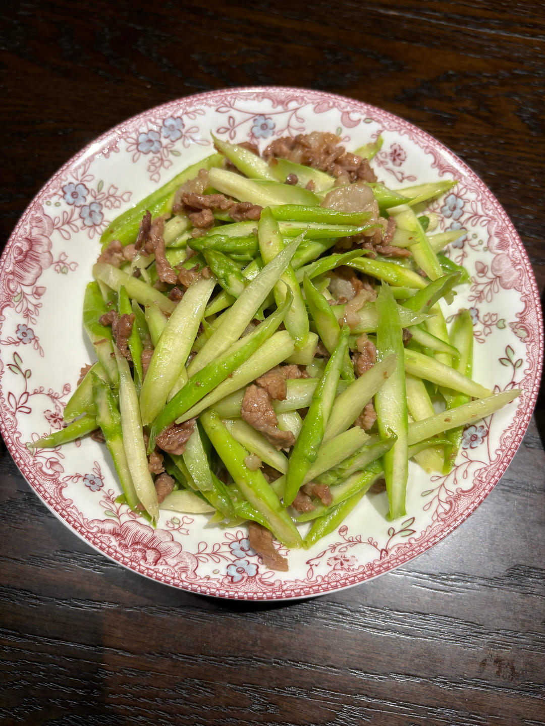 芦笋炒肉