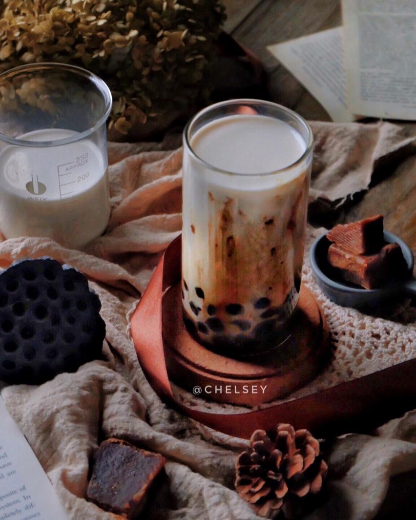 chelsey_c做的脏脏茶|黑糖珍珠鲜奶