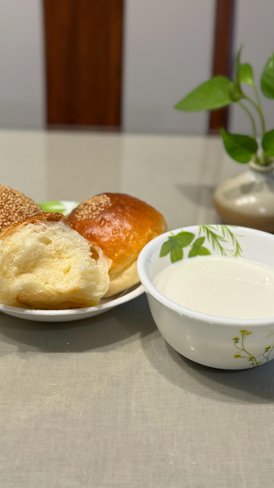 🥛超简单快手，柔软拉丝，一次发酵，牛奶小餐包