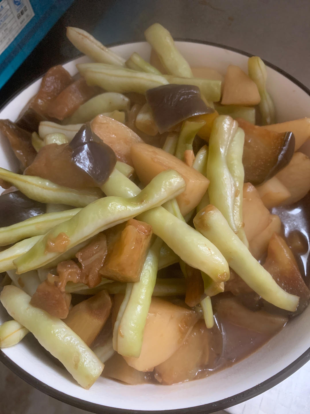 乱炖之豆角茄子土豆