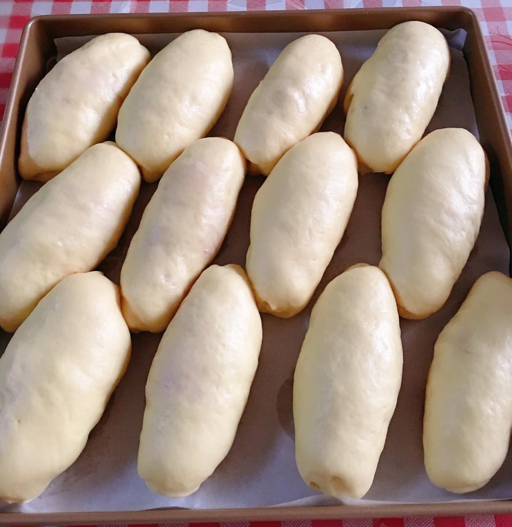 好吃的香葱肉松火腿面包🍞