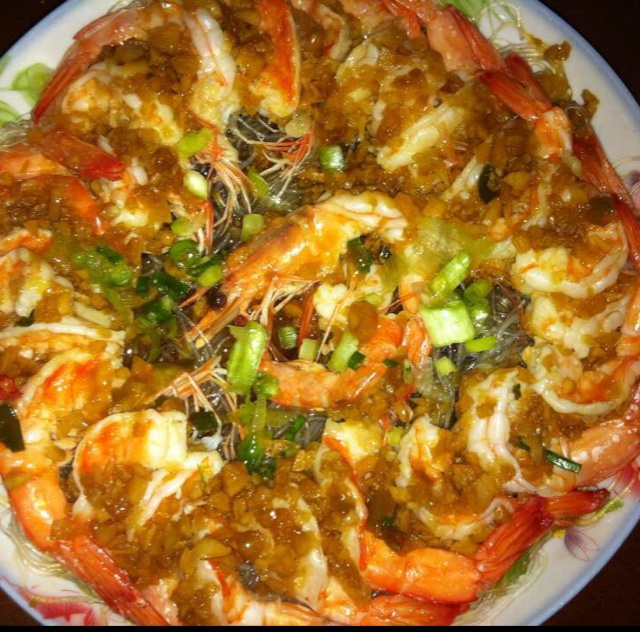 蒜蓉粉丝蒸虾