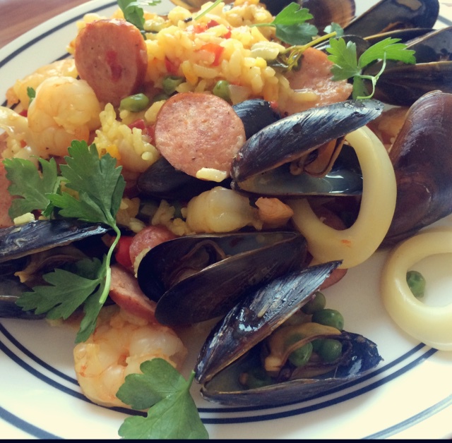 【曼食慢语】Seafood Paella 西班牙海鲜饭