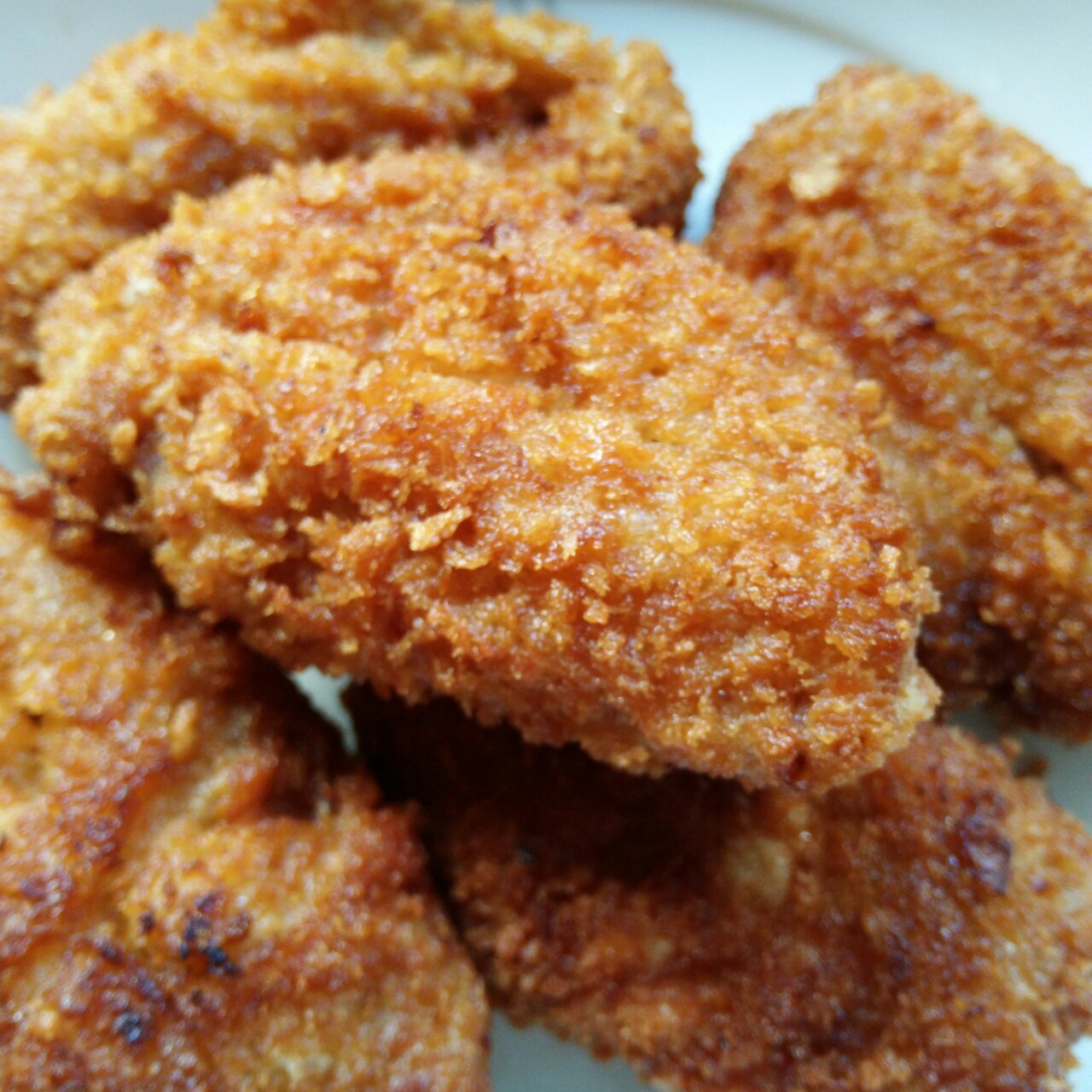 香脆辣味炸鸡翅