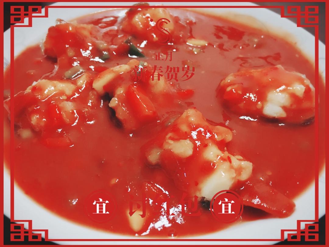 红红火火过大年（香菇土豆泥）