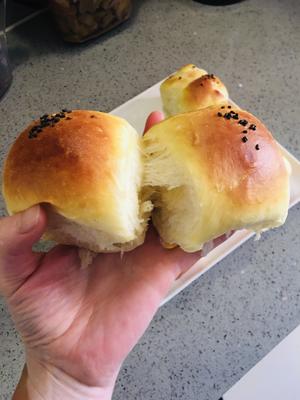 柔软拉丝的吐司面包及其变身：花式小面包的做法 步骤15