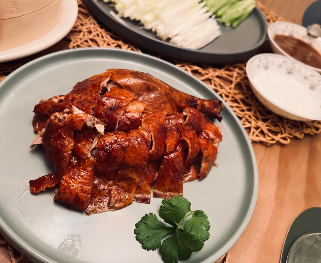 烤鸭：南北烤法结合，别有风味