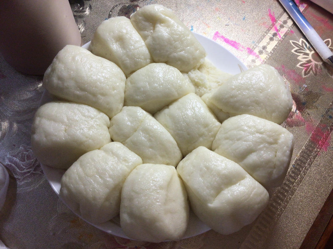 一发奶香小馒头，口感特别好！