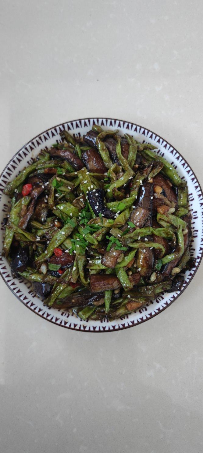 豆角烧茄子