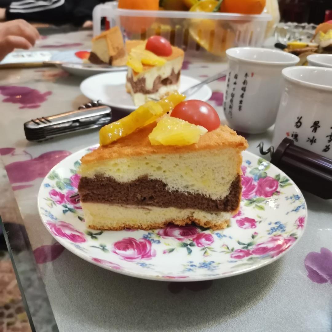 六寸戚风蛋糕