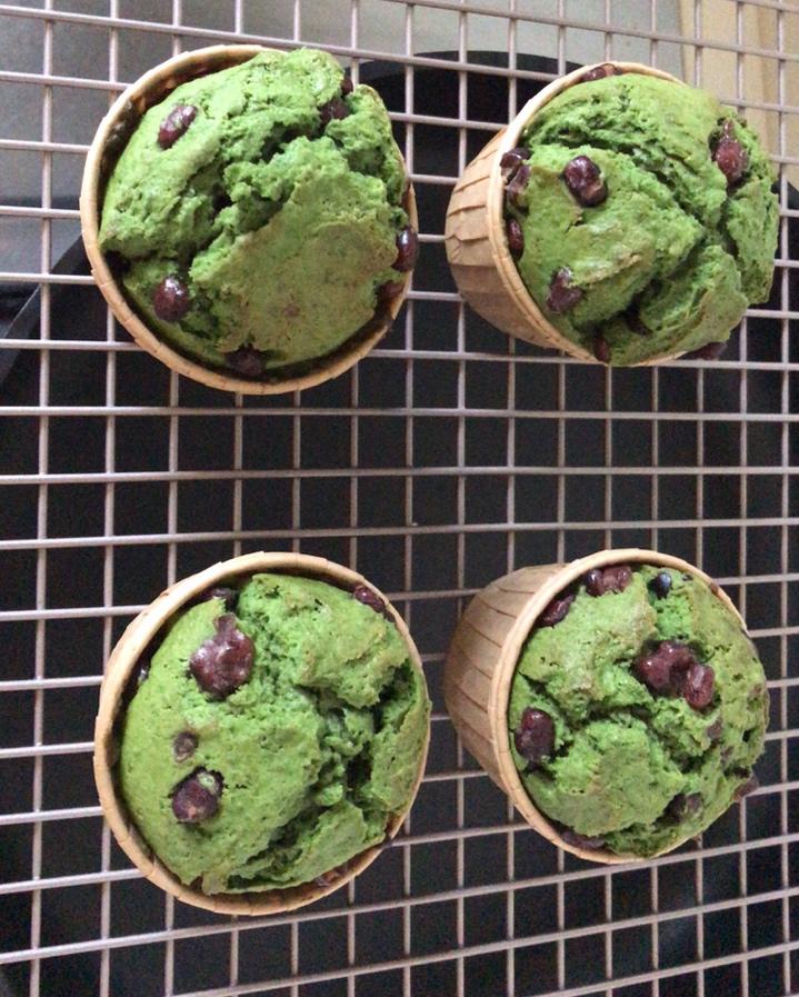 抹茶蜜豆玛芬