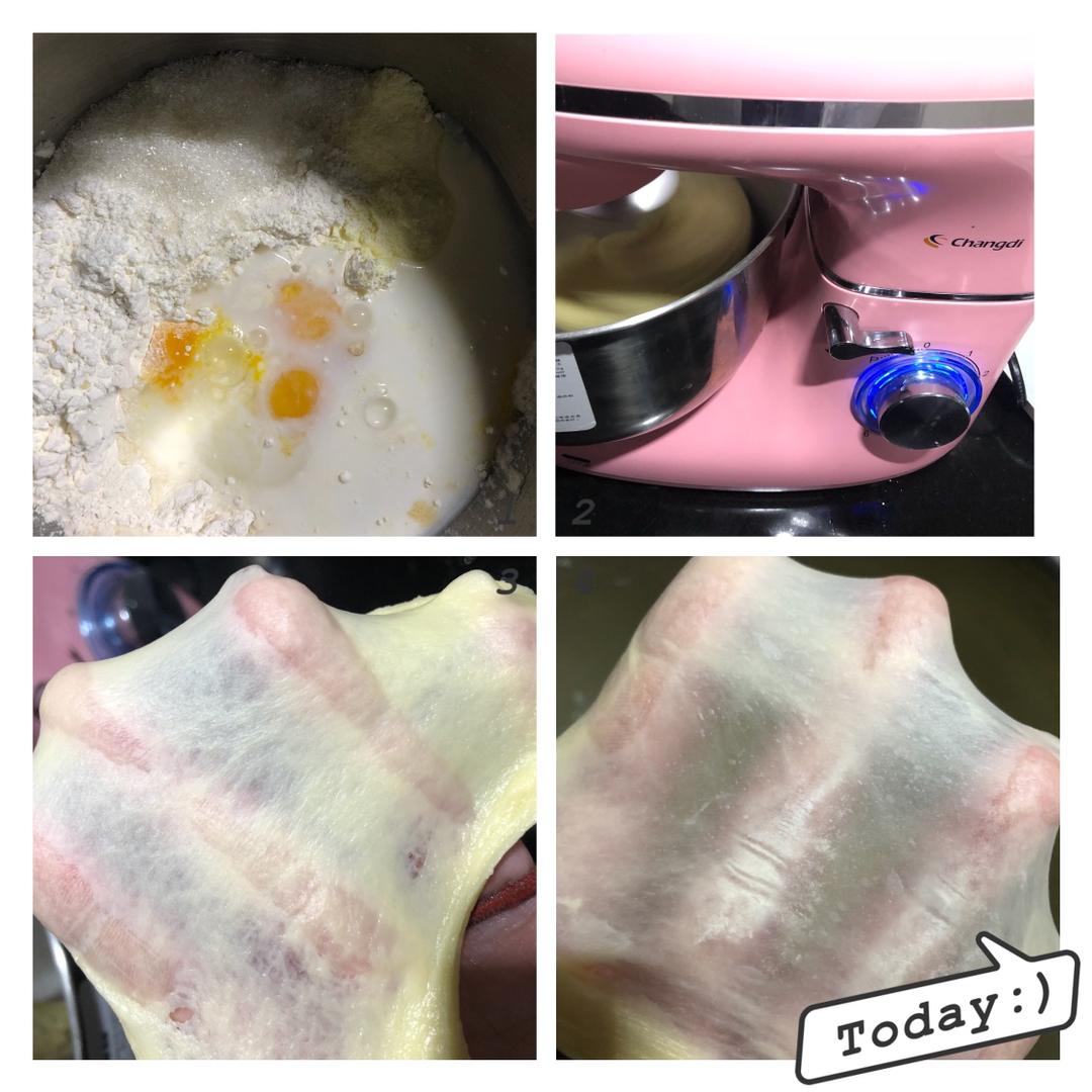 纯奶手撕吐司的做法 步骤1