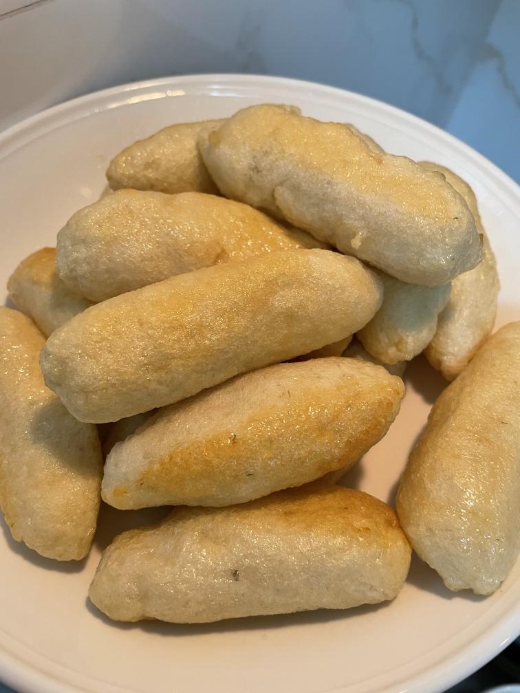 海鲜:香煎那哥鱼枣的做法 步骤4