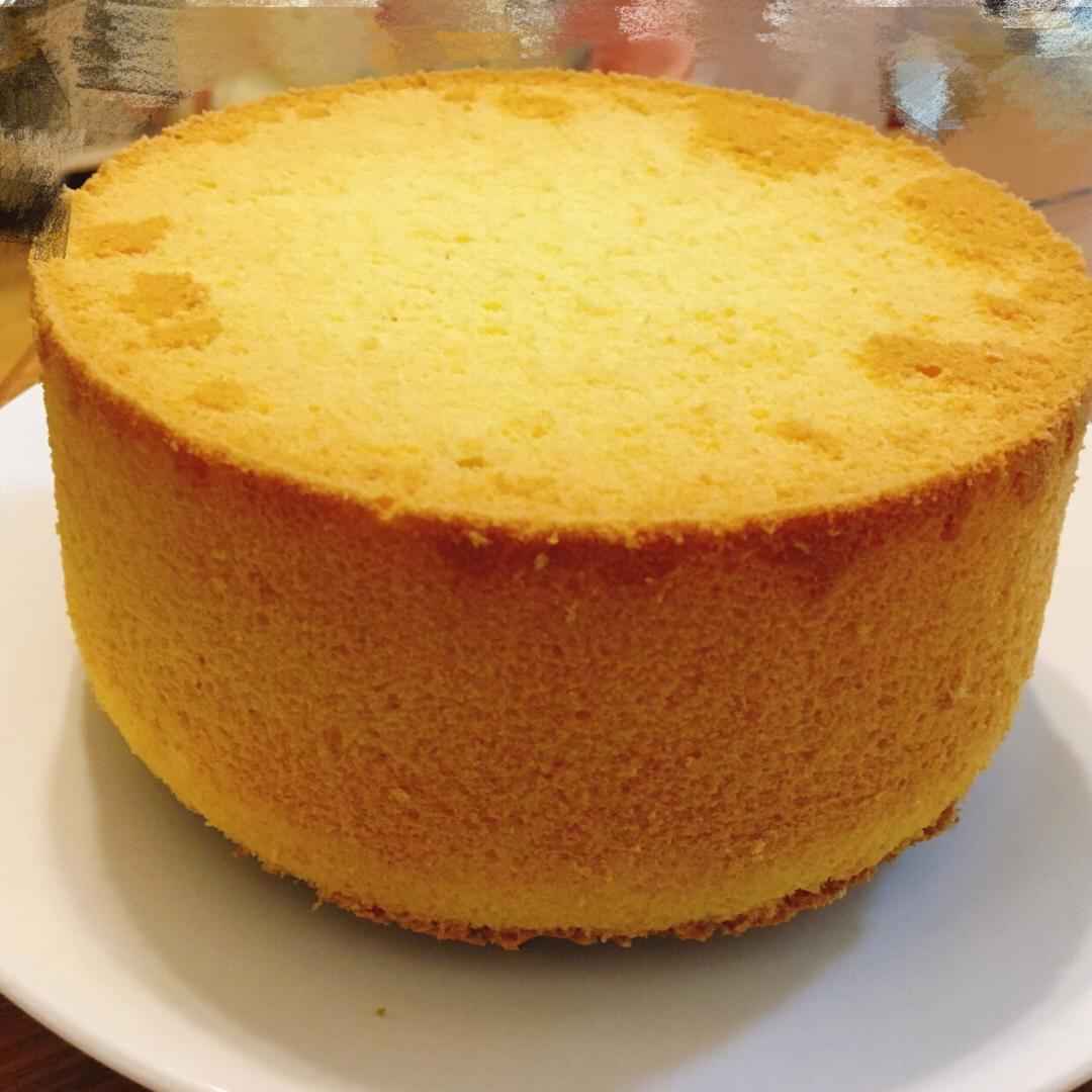 家常简单6寸戚风蛋糕