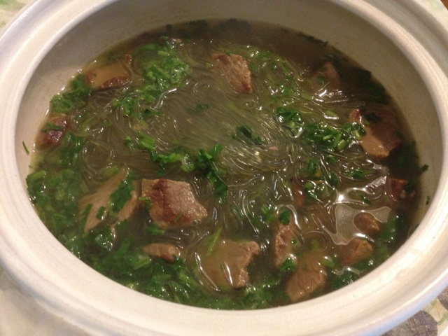 牛肉粉丝汤