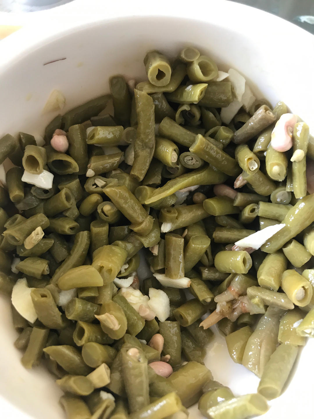吃起来酸爽开胃又下饭的自制酸豆角