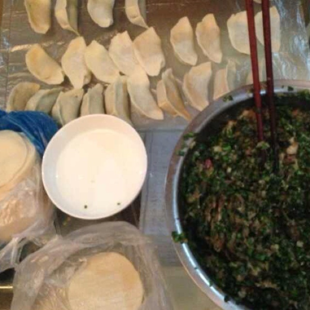 韭菜馅饺子