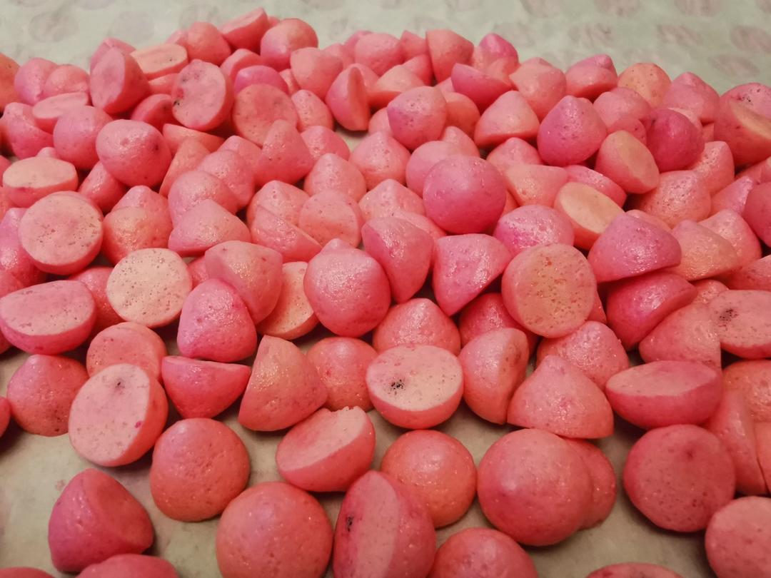 百分之九十九成功的专业版火龙果溶豆做法附蛋白霜打发视频