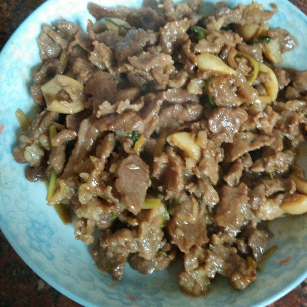 葱爆羊肉